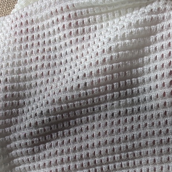 White Knit Cover-Up Dress Size Small - Picture 6 of 6